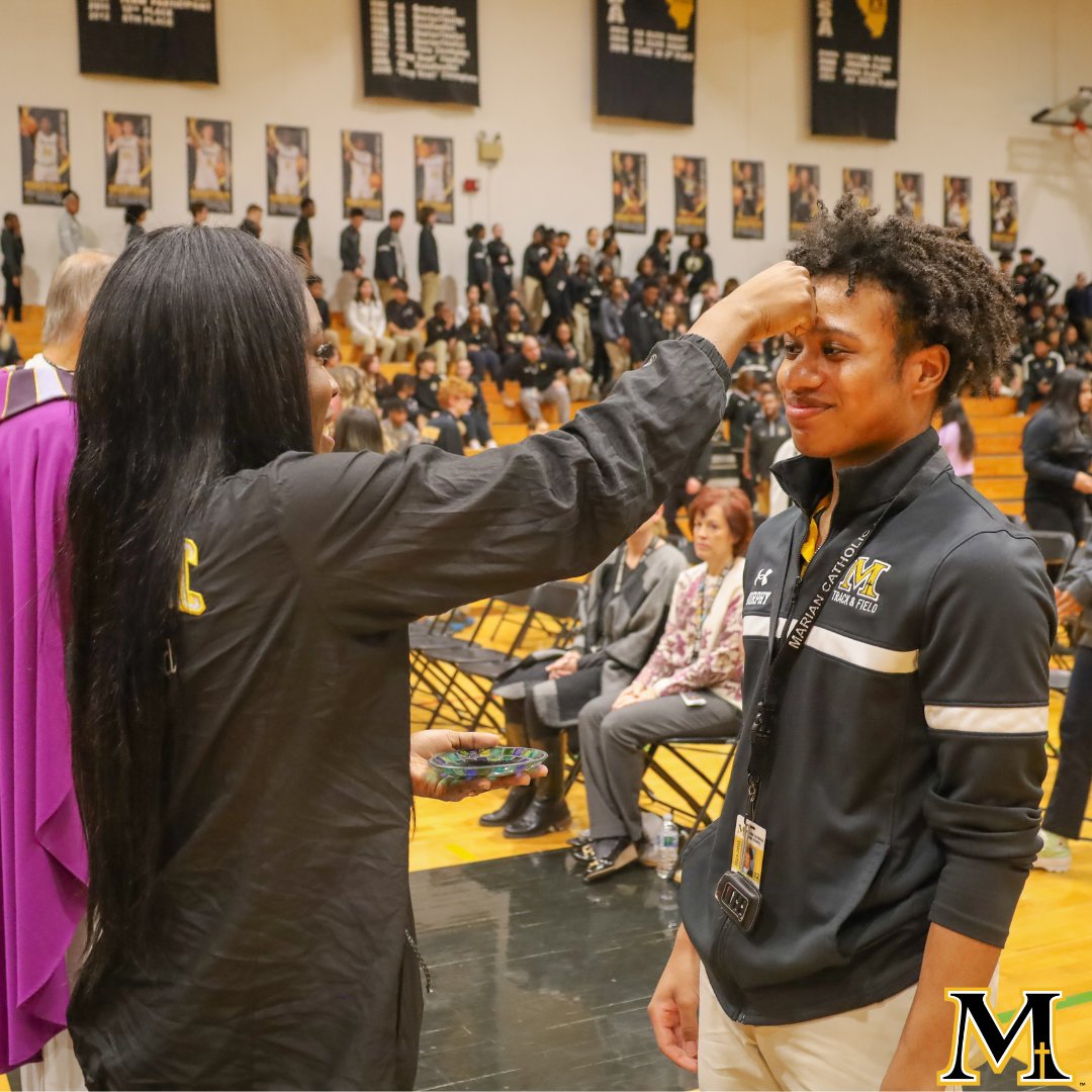 “Remember you are dust, and to dust you shall return.”

Marian Catholic sends blessings and prayers to all Ash Wednesday observers. May this Lenten season bring growth and grace to everyone.

#CelebrateMarian