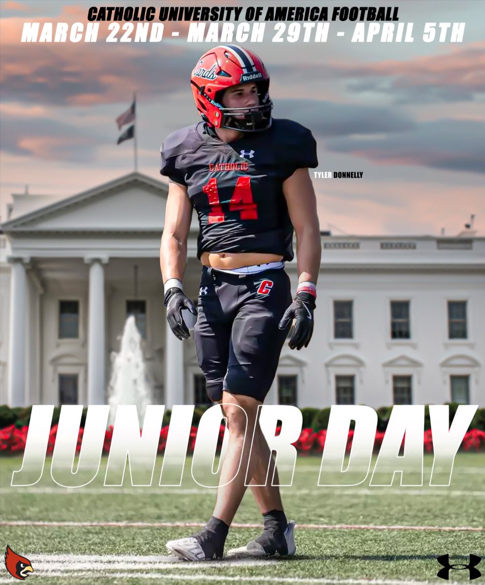 Coach Coles (@coach_coles74) on Twitter photo 26s Letβs GoβΌοΈWe have 3 Junior Day opportunities to for you to come see why Catholic University of America is the place to be!
π4400 John McCormack Rd. NE, DC
π
March 22nd, 29th, and April 5th
β° 8:45 Am
β
Meet our Staff
β
Watch Practice
β
Tour Campus
docs.google.com/forms/d/e/1FAIβ¦ 26s Letβs GoβΌοΈWe have 3 Junior Day opportunities to for you to come see why Catholic University of America is the place to be!
π4400 John McCormack Rd. NE, DC
π
March 22nd, 29th, and April 5th
β° 8:45 Am
β
Meet our Staff
β
Watch Practice
β
Tour Campus
docs.google.com/forms/d/e/1FAIβ¦