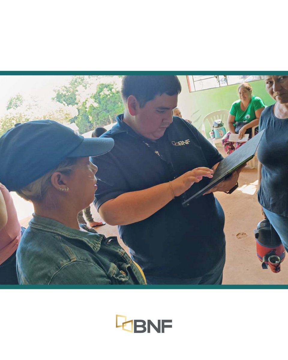 En la ocasión, realizamos asesoramiento financiero, habilitación de cuentas básicas de ahorro, fomentando la Inclusión Financiera para beneficio de la Comunidad y generando oportunidades a fin de promover el desarrollo social y sostenible del país.👏