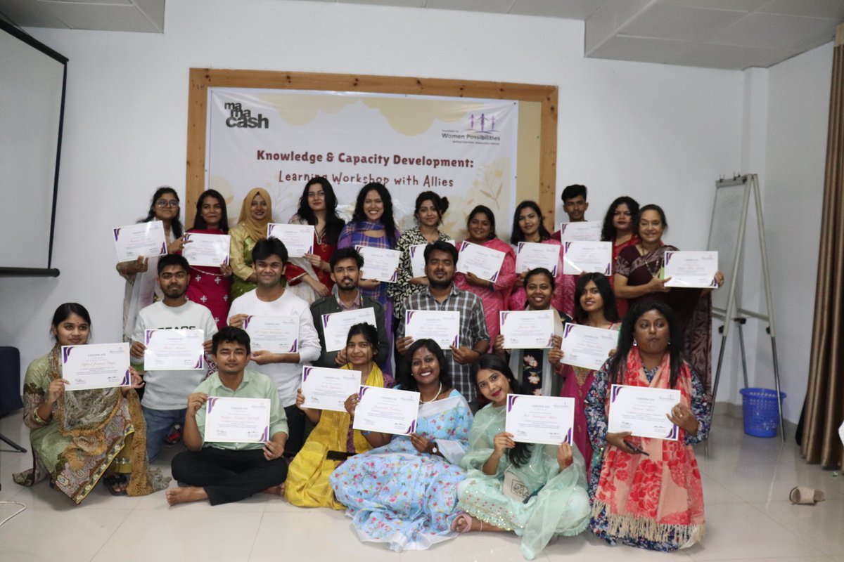 iam_RNN's tweet photo. Had an amazing time at the "Knowledge &amp; Capacity Development" workshop by FWP and Mama Cash! Learned about gender justice and equity, and I'm excited to act on it.

#GenderJustice #CapacityBuilding #IamRNN #rnnurnabi https://t.co/TiN5fGhs7M