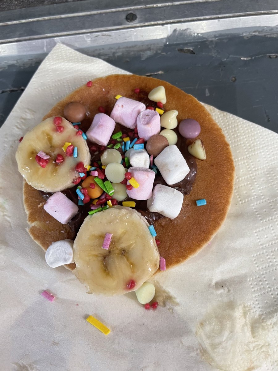 Our Pancakes went down a treat today at the stay and play group and I even got to try one 📷