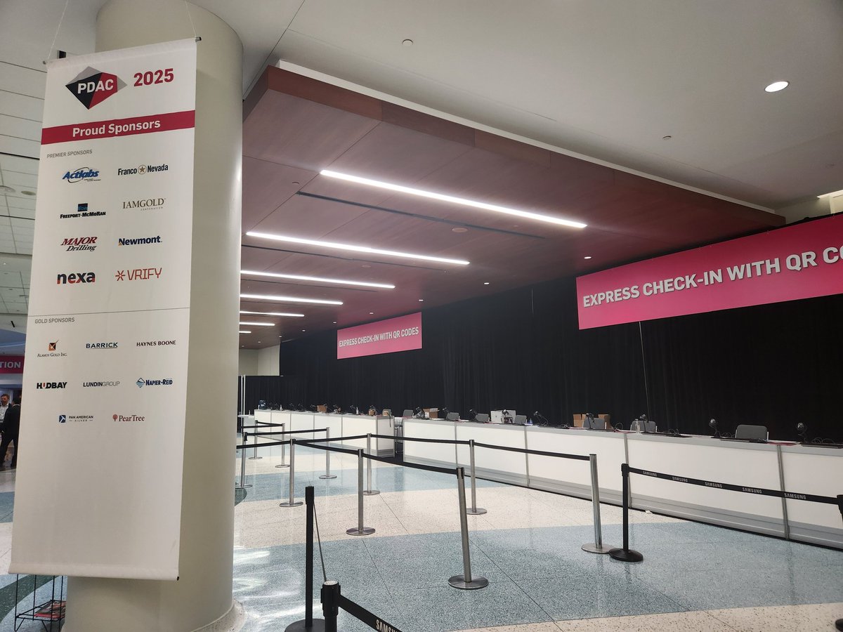 eResearch Corp. (@eresearchcom) on Twitter photo Turn off the lights, #PDAC2025 is over. Thanks to <a href="/the_PDAC/">The Official PDAC</a> for putting on another good convention. See you at #PDAC2026 ! #mining #Canada #gold #silver #copper #lithium Turn off the lights, #PDAC2025 is over. Thanks to <a href="/the_PDAC/">The Official PDAC</a> for putting on another good convention. See you at #PDAC2026 ! #mining #Canada #gold #silver #copper #lithium