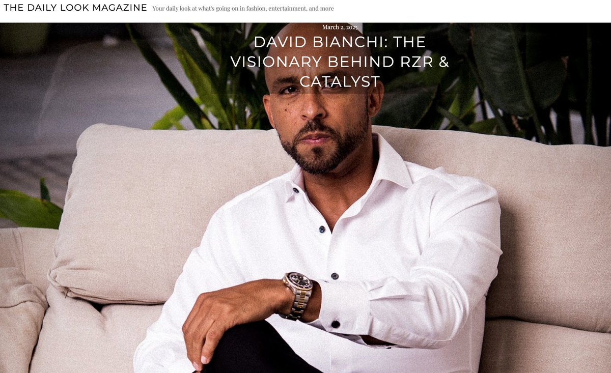 "David Bianchi doesn’t just act—he architecturally designs narratives that challenge, provoke, and transcend." 

tdlmagazine.com/2025/03/02/dav…
#Cinema #Hollywood #filmmaker