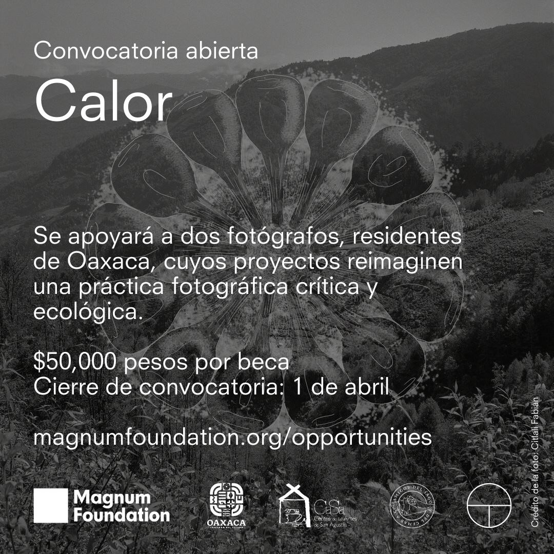 CaSa on X: "📸¡Atención fotógrafos de Oaxaca! @MagnumFND, en colaboración con @ACFToledo y el CaSa, invitan a fotógrafos cuyos proyectos se enfoquen en el impacto de la crisis climática a participar en