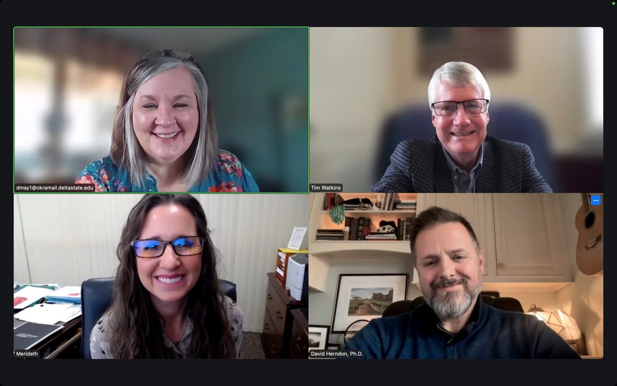 🎉🎓 Congrats to Dr. Danna Garrison Pritchard for defending her dissertation on teacher perspectives &amp; academic achievement! 📚✨ Your dedication is inspiring! 🌟 Special thanks to her committee: Dr. Merideth Van Namen, Dr. David Herndon, &amp; Dr. Tim Watkins. 🎉👏  #DSUEDD