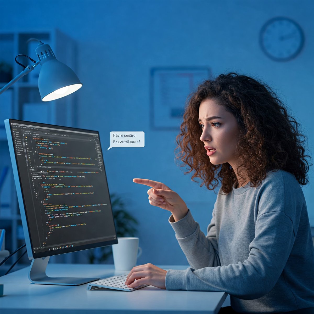 sadhi_ramtenki's tweet image. English is the hottest new programming language!  With AI, coding is as easy as talking—describe your ideas, no syntax needed. Is this the future of programming?  #AI #NoCode #FutureOfProgramming  @OpenAI
 @sundarpichai