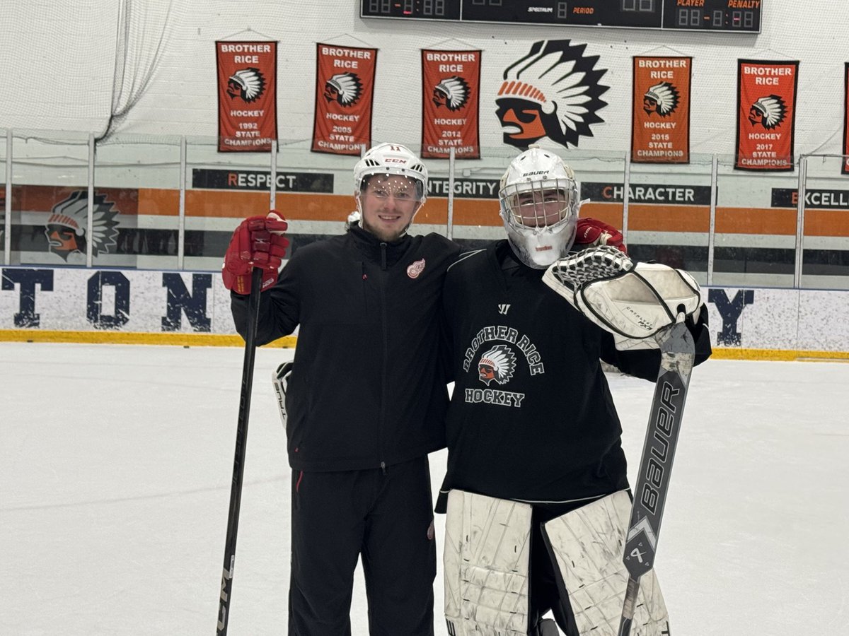 Jeff Calcaterra (@riceadcoachcal) on Twitter photo Brother Rice Hockey getting ready for Frozen 4. Detroit Red Wings Vladimir Tarasenko joined the Warriors for practice!! His son Mark is a goalie for Rice. Great day in the ice!! <a href="/BroRiceWarriors/">Brother Rice HS</a> <a href="/BRwarriorhockey/">Brother Rice Hockey</a> Brother Rice Hockey getting ready for Frozen 4. Detroit Red Wings Vladimir Tarasenko joined the Warriors for practice!! His son Mark is a goalie for Rice. Great day in the ice!! <a href="/BroRiceWarriors/">Brother Rice HS</a> <a href="/BRwarriorhockey/">Brother Rice Hockey</a>