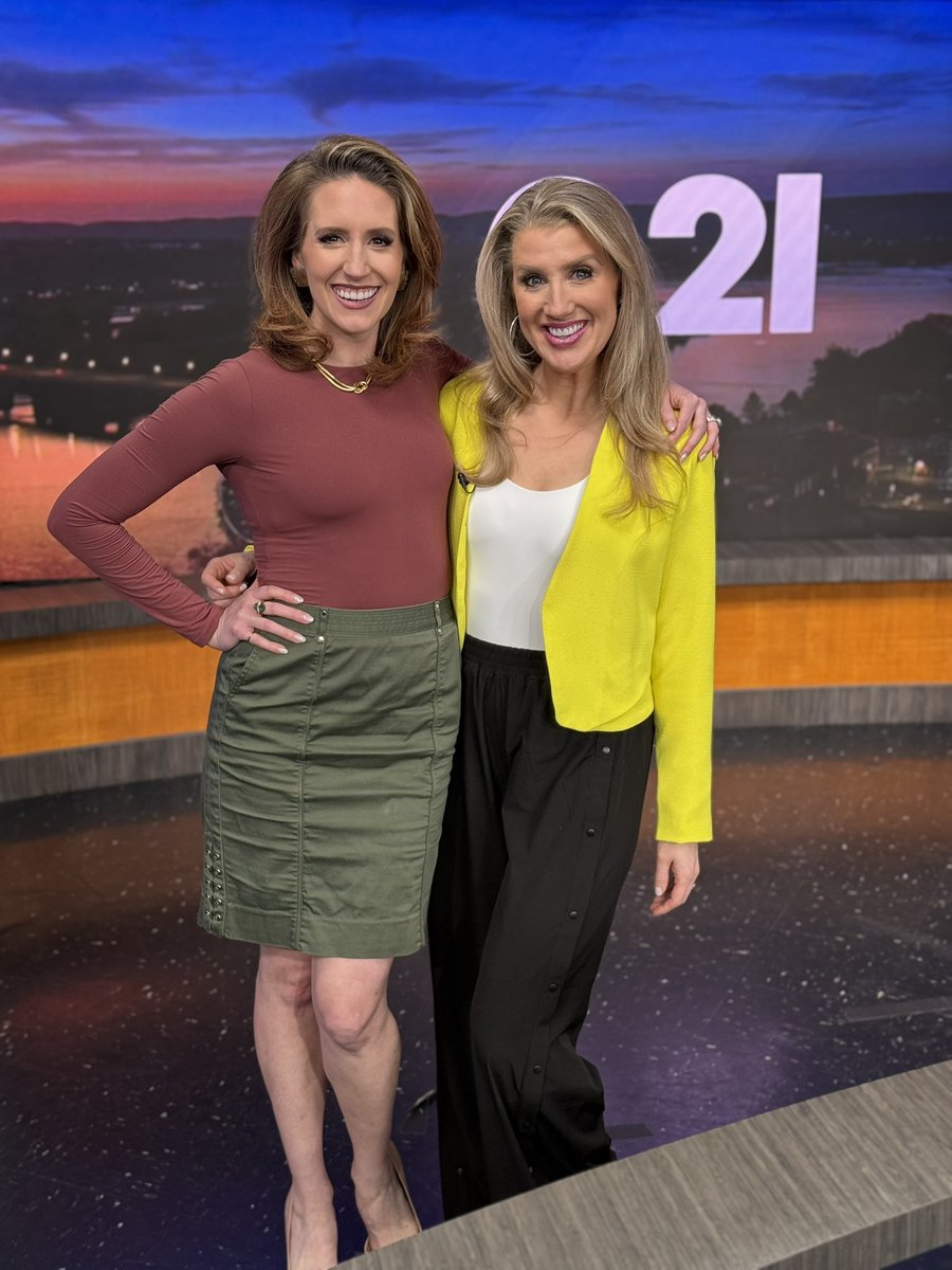 So excited to anchor with <a href="/CandaceScalese/">Candace Scalese</a> !! Tune in to <a href="/CBS21NEWS/">CBS 21 News</a>