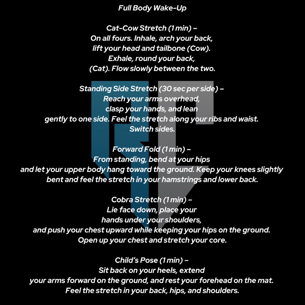 RealityCheck_RC's tweet image. Can’t make it to the gym but still want to get some movement in?! 🧘Do these quick stretches and body weight workout that only takes 10 minutes and leaves you feeling ready for the day!🔥💪
#RealityCheck