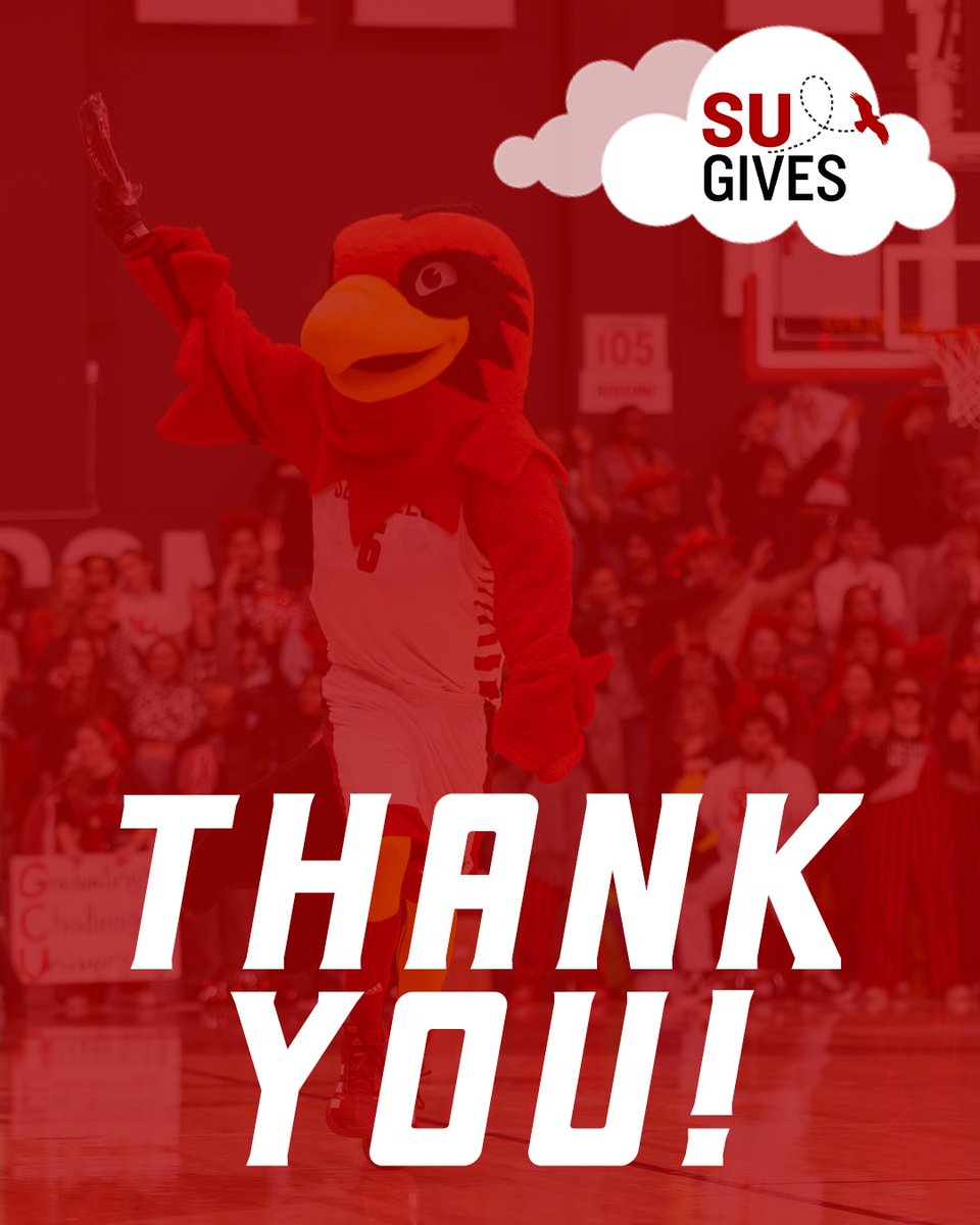 👏👏👏Thank you, Redhawk Nation! Because of YOU, Seattle U Athletics is stronger than ever. Your generosity during #SeattleUGives fuels our student athletes’ success—on and off the field. 🏆❤️ We couldn’t do it without you!

#TogetherWeSoar