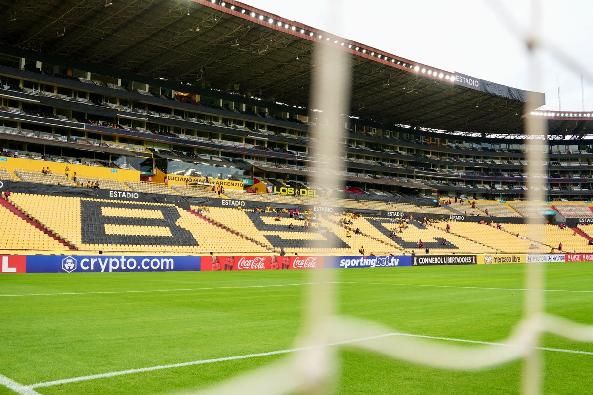 🏟️📍 Guayaquil 

⚽️ Palco pronto! Estádio no qual o <a href="/Corinthians/">Corinthians</a> enfrentará o <a href="/BarcelonaSC/">BARCELONA S.C.</a> pela Fase 3. 

#Libertadores #GloriaEterna