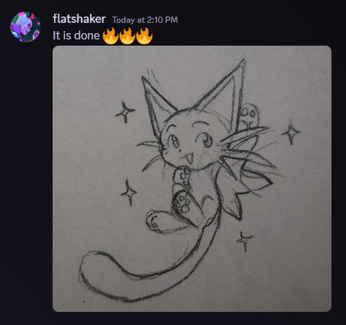 TheRealSapz's tweet photo. Hey @replayne me and one of my friend's got another one of our buds to make dynacat fanart it's so amazing...they made it in like 5 minutes too somehow https://t.co/YMt6LTd0u3