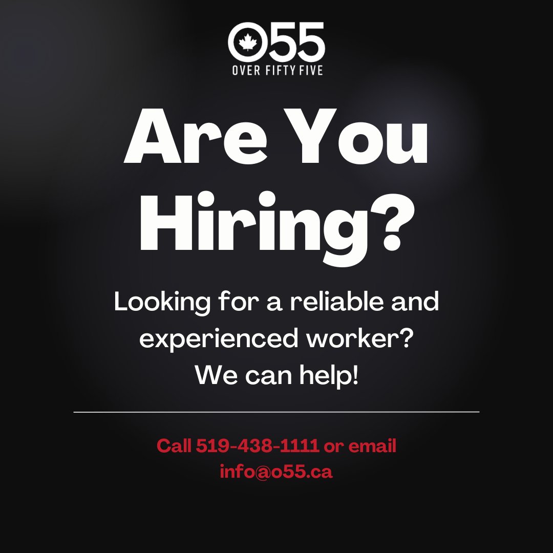 We can help you find the right employee! 
Visit skillsatwork.ca/hire-a-mature-… to learn more.

#ldnont #hiring #jobsearch #jobposting