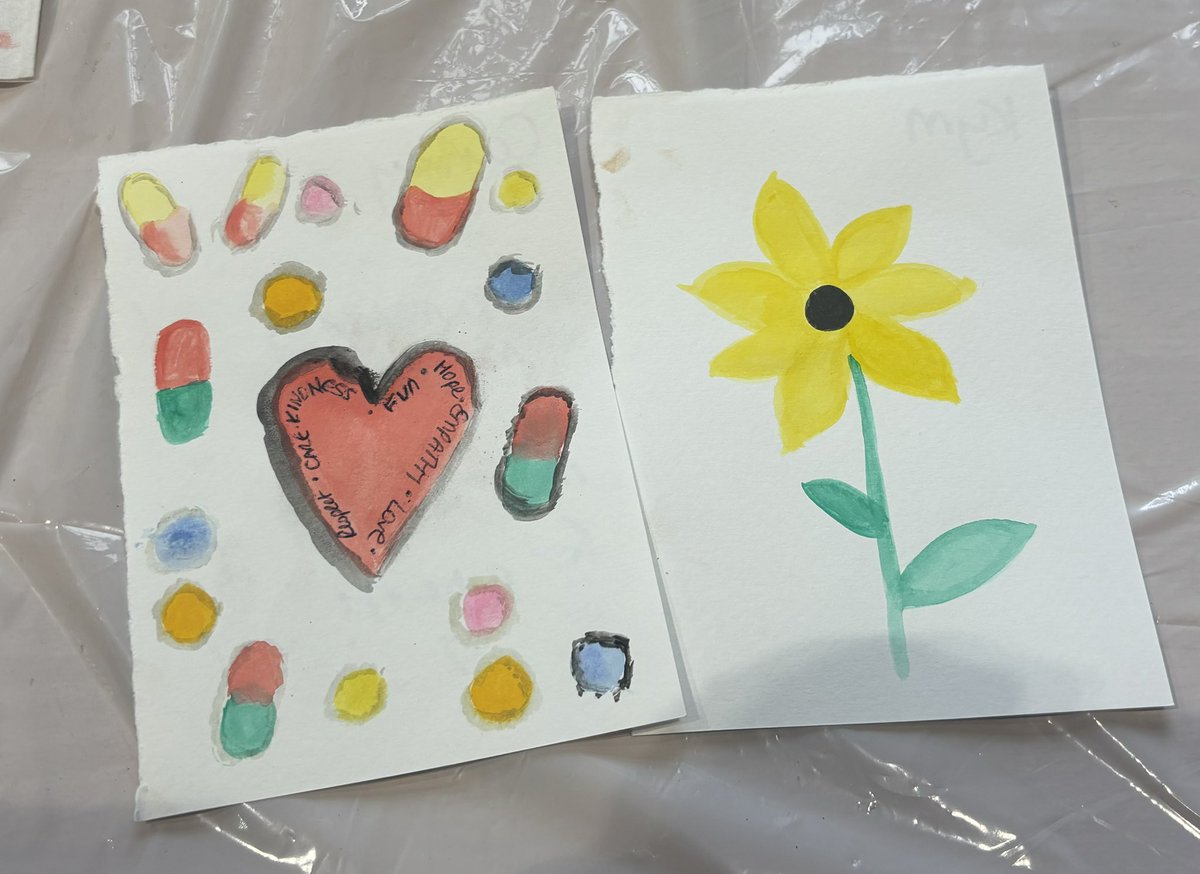 Dipped my toe into the world of presenting this week! 👩‍🏫
Learnt lots of helpful information about how best to support patients living with cognitive impairment within the hospital setting! Especially enjoyed the art session - can really see the therapeutic benefits! 🎨🖌️