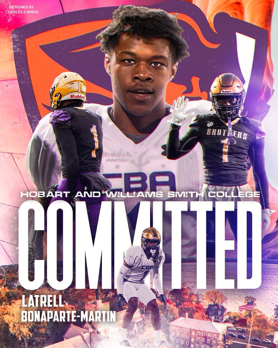 Latrell Martin (@thetrellmartin) on Twitter photo I’m more than grateful to announce my commitment to Hobart and Williams Smith College!! I want to thank everyone who supported me on this long journey just to get to this point but buckle up because it’s not over. #AGTG <a href="/HobartFootball/">Hobart Football</a> <a href="/Coach_DeWall/">Kevin DeWall</a> <a href="/KJMcDonough/">Kevin McDonough</a> I’m more than grateful to announce my commitment to Hobart and Williams Smith College!! I want to thank everyone who supported me on this long journey just to get to this point but buckle up because it’s not over. #AGTG <a href="/HobartFootball/">Hobart Football</a> <a href="/Coach_DeWall/">Kevin DeWall</a> <a href="/KJMcDonough/">Kevin McDonough</a>