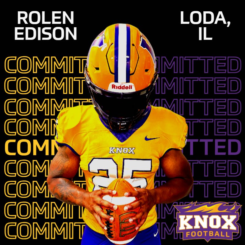 I want to thank my friends, family, and God for providing me with the opportunity to play football at the next level!