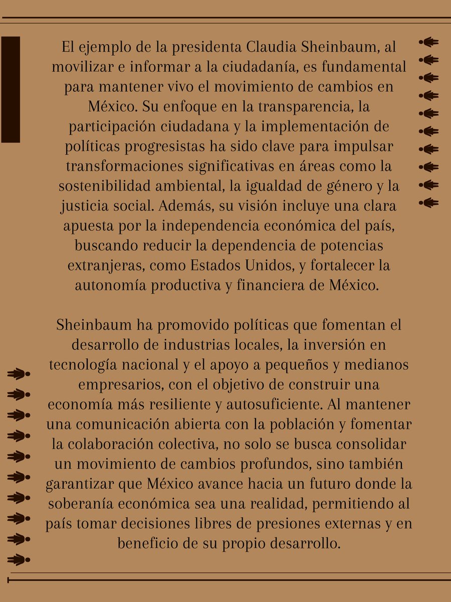 La mejor manera de mantener un pueblo funcionando.
<a href="/alejandrorobmx/">Alejandro Robles</a> <a href="/CitlaHM/">Citlalli Hernández Mora</a> <a href="/Claudiashein/">Claudia Sheinbaum Pardo</a> <a href="/CSenala/">Coyoacán Señala</a> <a href="/FadlalaAkabani/">Fadlala Akabani</a> <a href="/ClaraBrugadaM/">Clara Brugada Molina</a>