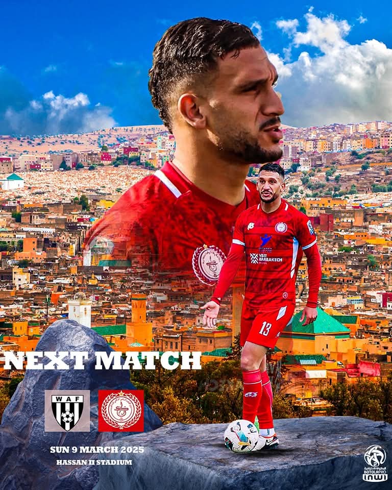 kacmnews's tweet photo. الموعد المقبل 🔜
وداد فاس 🆚 الكوكب
الأحد 22:00
جمهور الكوكب سيكون حاضرا بعد استيفاء عقوبة المنع
#WAFKACM https://t.co/ZnJDmhMr4e