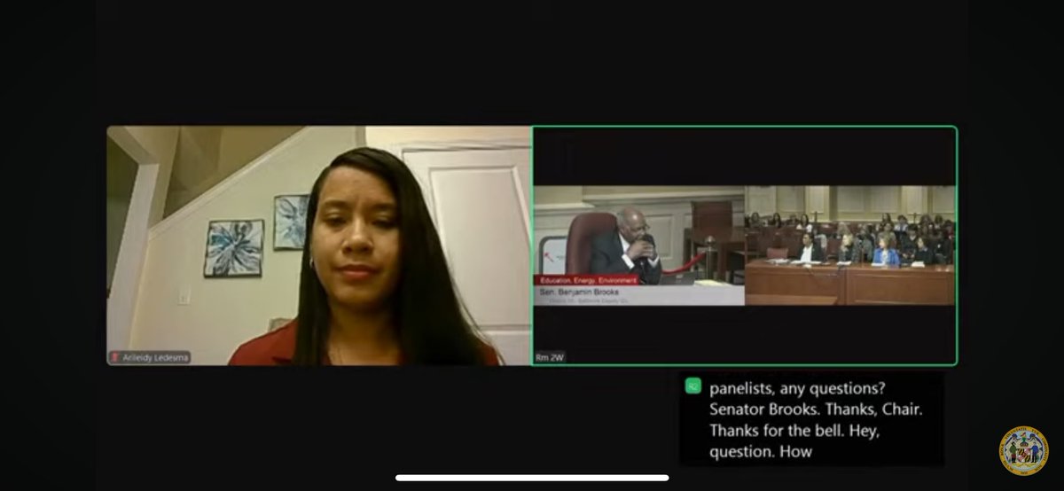 Today, we testified in favor of the Sen. Henson's pre-K expansion bill (SB057) in the Maryland Senate! This bill would reduce barriers to pre-K expansion in community-based settings. <a href="/ShanekaHenson/">Shaneka Henson</a> <a href="/BrianJFeldman/">Senator Brian Feldman</a> <a href="/CherylKagan/">Cheryl C. Kagan</a>