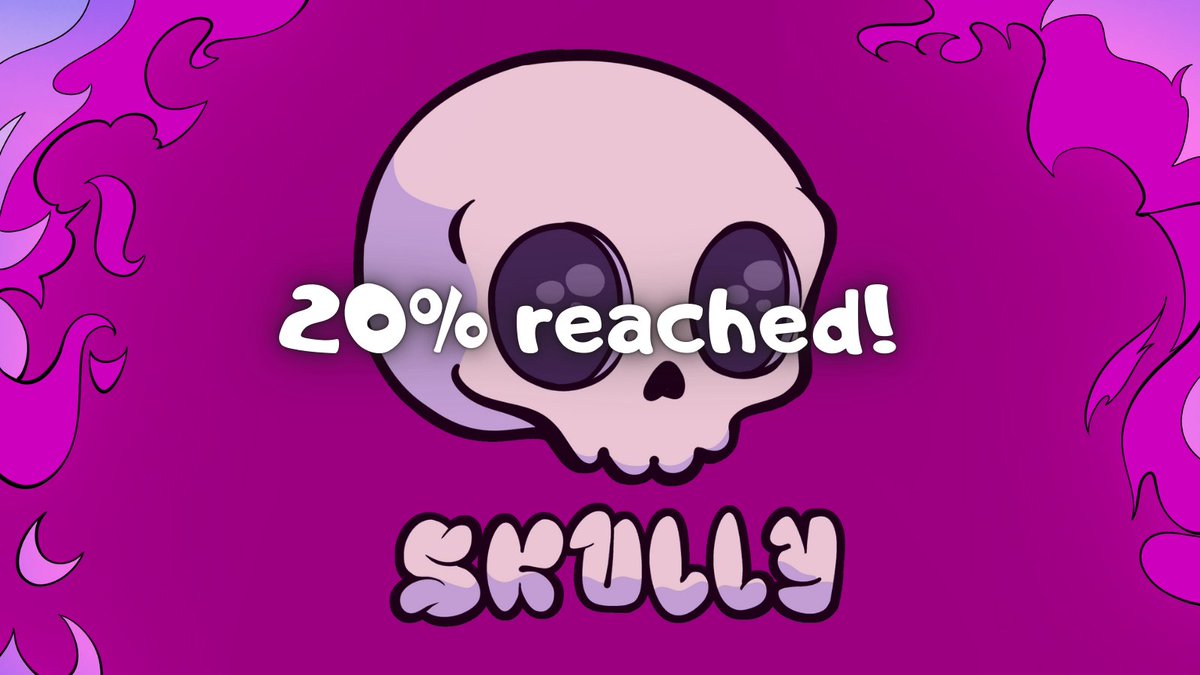 🔥Incredible: 20% already reached!
Necro League is not a big project but has a huge potential, just like our $SKULLY token! 
New raffle: 2 x 50% cashback up to 150 $ADA from now till 30% reached
DYOR, get Skullysh and participate: mints.yepple.io/skully