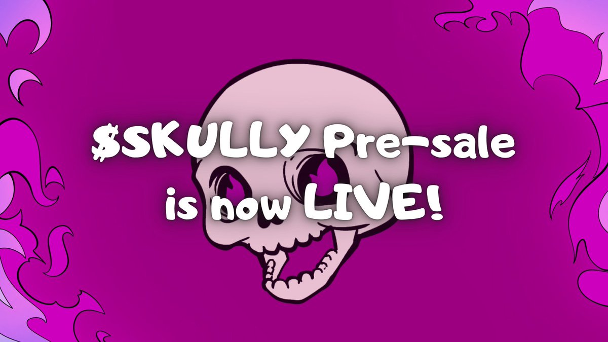 🔥The $SKULLY Pre-sale is live:  mints.yepple.io/skully

- 33% bonus (vested)
- 2x100% cashback up to 300 $ADA raffled between the first 40 buyers
- Deflationary, gainful token with solid utilities and growth potential.

🤘Ask any questions in Discord.
Get Skullysh, get $SKULLY!