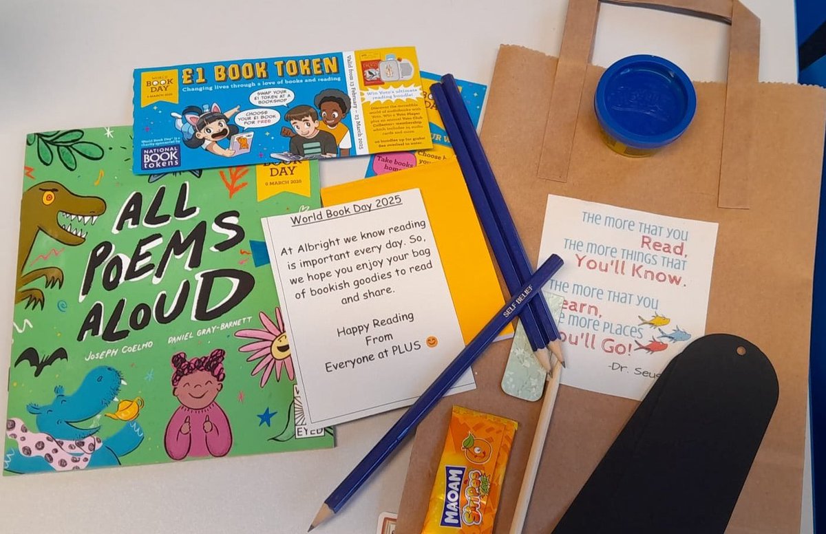 Albright Education Centre (@albrightcentre) on Twitter photo At our primary site, they have had World Book Day today. Book sharing, reading sessions, Commando Joe style crayon challenges with Mr M and a bookish goody bag for everyone 🖍📚🩵 <a href="/CommandoTracey/">Tracey Milne</a> <a href="/CommandoJoes/">Commando Joe's</a> <a href="/WorldBookDayUK/">World Book Day UK 📚</a> <a href="/DrewDaywalt/">Drew Daywalt</a> <a href="/OliverJeffers/">Oliver Jeffers</a> #ThisisAP #SEMH #Reading At our primary site, they have had World Book Day today. Book sharing, reading sessions, Commando Joe style crayon challenges with Mr M and a bookish goody bag for everyone 🖍📚🩵 <a href="/CommandoTracey/">Tracey Milne</a> <a href="/CommandoJoes/">Commando Joe's</a> <a href="/WorldBookDayUK/">World Book Day UK 📚</a> <a href="/DrewDaywalt/">Drew Daywalt</a> <a href="/OliverJeffers/">Oliver Jeffers</a> #ThisisAP #SEMH #Reading