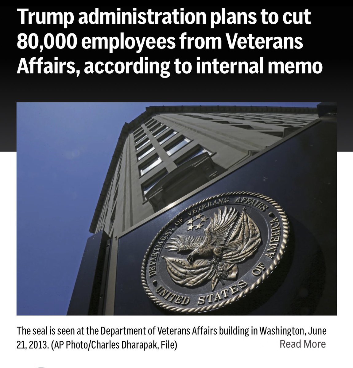 pattyemiller32's tweet image. This should definitely improve care for our veterans.👍🏼 #FOTUSKrasnov #worstever 

Link in comments⬇️