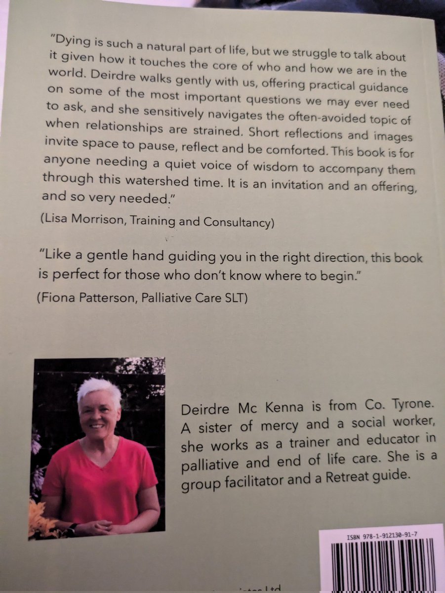 Just picked up this beautiful book on palliative care at a conference today. Written by Deirdre McKenna, who has an incredible gift for supporting people at the end of life. It’s filled with poetry, tips, and space for reflection. Highly recommend.

📖 When There Are Few Words
🔗