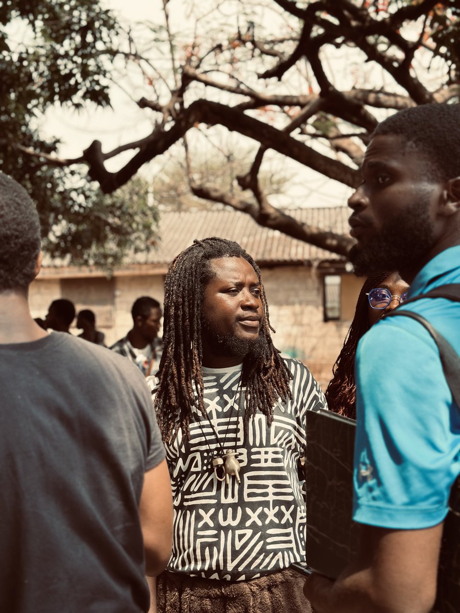 megborna's tweet photo. I &amp; I in the midst of WE &amp; WE
MFA Year 2 Semester 1 Week 3
Under the shade of wisdom, in the company of seekers, storytellers, &amp; visionaries; where laughter echoes like an ancient hymn &amp; conversations flow like sacred rivers.
A moment woven with the threads of knowledge, spirit.. https://t.co/ayouhErpNy