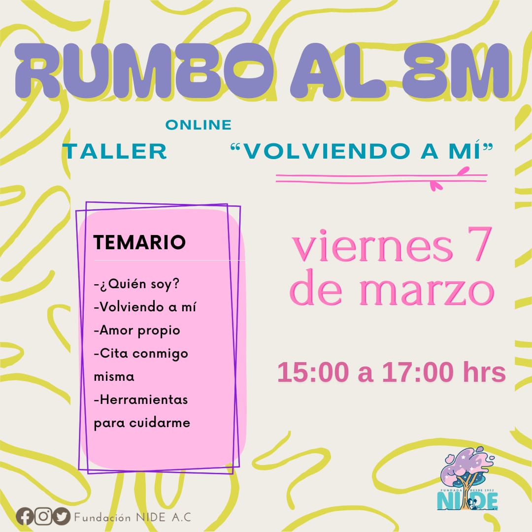 NideFundacion's tweet photo. Tenemos plática online para mujeres, a partir de los 18 años...
Gratuita. 
En las imágenes viene el QR de registro, o bien, puedes registrarte en el siguiente vínculo: 
https://t.co/mXGG7mrO9g https://t.co/E7nU932P5n
