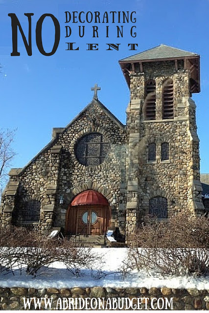 It's Ash Wednesday, which means Lent starts today.

If you're trying to get married in the church during Lent, there are some rules you have that you don't have the rest of the year.

So, before you plan that late-winter wedding, read our post here: abrideonabudget.com/2013/03/no-dec…