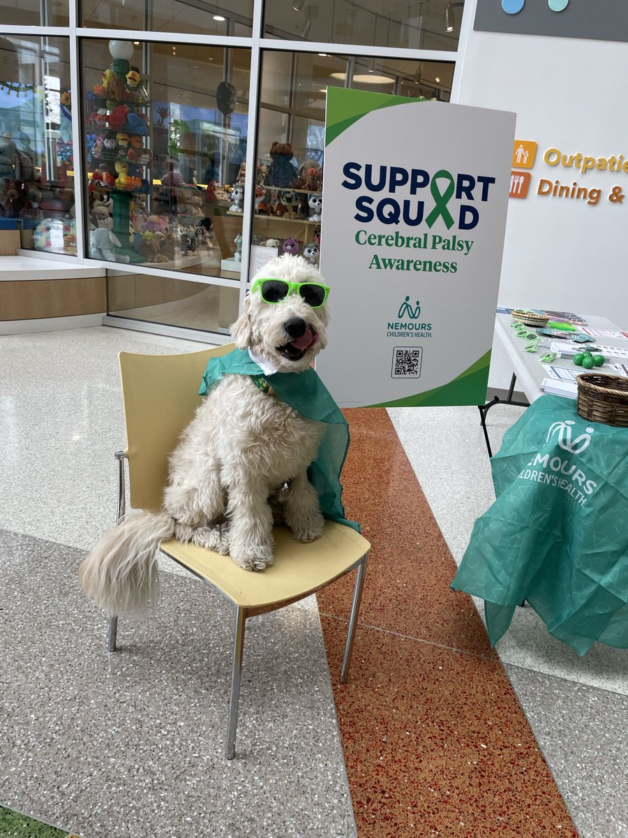 March is Cerebral Palsy Awareness Month and we are honoring our patients with #CP.  We are proud to be a part of your CP Support Squad! 
#cerebralpalsyawareness2025 #CPAwarenessMonth 
<a href="/orthodawg91/">M. Wade Shrader, MD</a> <a href="/JasonJHoward1/">Jason J. Howard</a> <a href="/NancyLennon_DPT/">Nancy Lennon</a> <a href="/ChrisChurchPT/">Chris Church</a> <a href="/Nemours/">Nemours Children's Health</a>