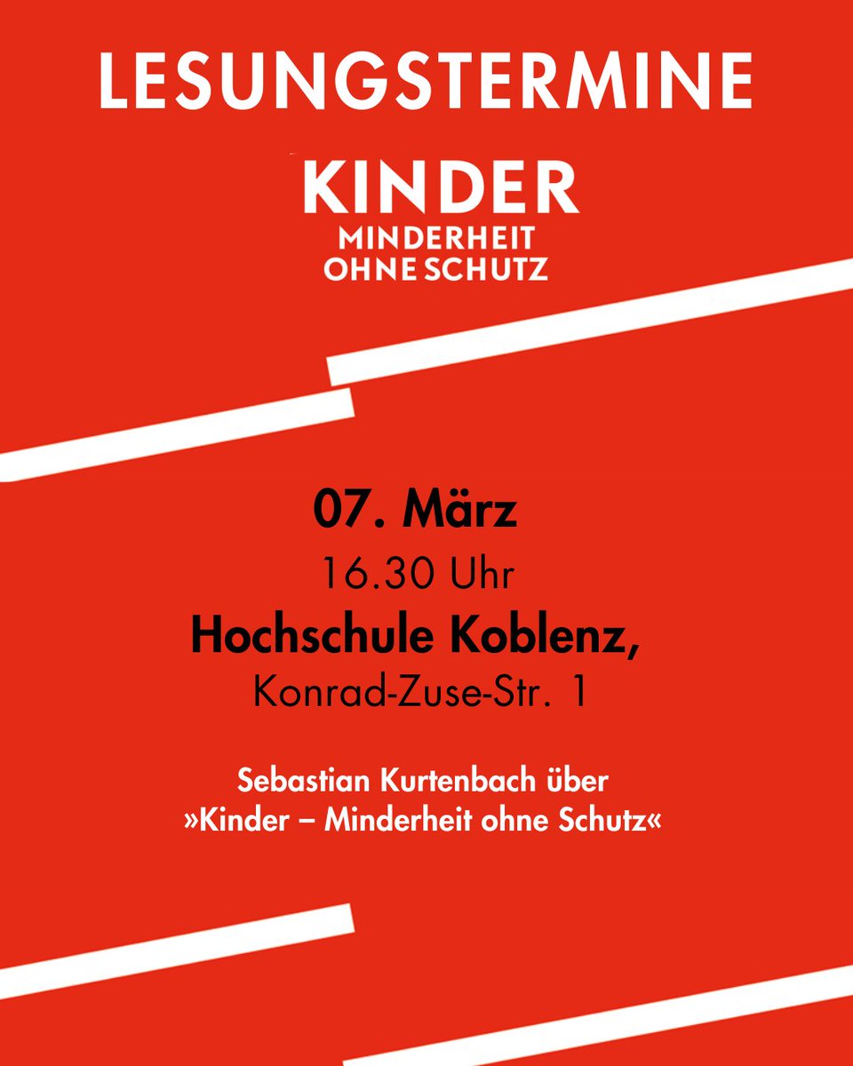 #Koblenz #KinderMinderheitohneSchutz <a href="/KiWi_Verlag/">KiWi_Verlag</a> <a href="/AladinMafaalani/">Aladin El-Mafaalani</a>