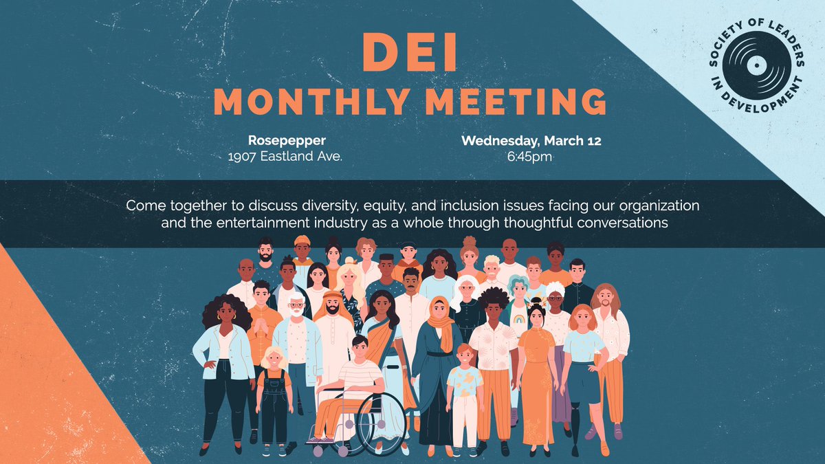 SOLID Nashville (@solidnashville) on Twitter photo And the winner is… <a href="/TheRosepepper/">Rosepepper Cantina</a>! We look forward to seeing you there for our next DEI Meeting on Wednesday, March 12th at 6:45pm. Join us for a conversation on how we can keep DEI initiatives at the forefront of our organization and the entertainment industry as a whole. 💙 And the winner is… <a href="/TheRosepepper/">Rosepepper Cantina</a>! We look forward to seeing you there for our next DEI Meeting on Wednesday, March 12th at 6:45pm. Join us for a conversation on how we can keep DEI initiatives at the forefront of our organization and the entertainment industry as a whole. 💙