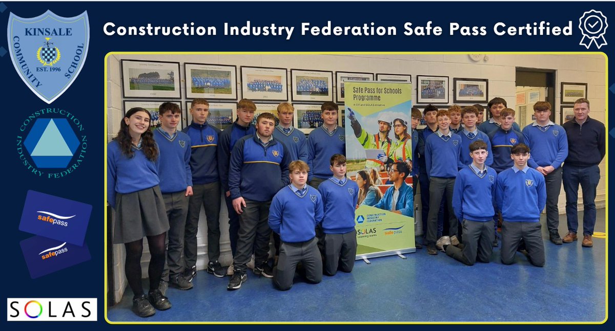 ✅ Certified and Ready! ✅
A huge congratulations to our 20 students who earned their CIF Safe Pass Certification today! 👷🚧 This qualification enhances their workplace safety awareness and opens up exciting career opportunities. 👏 #SafePass #SkillsForLife #FutureSuccess