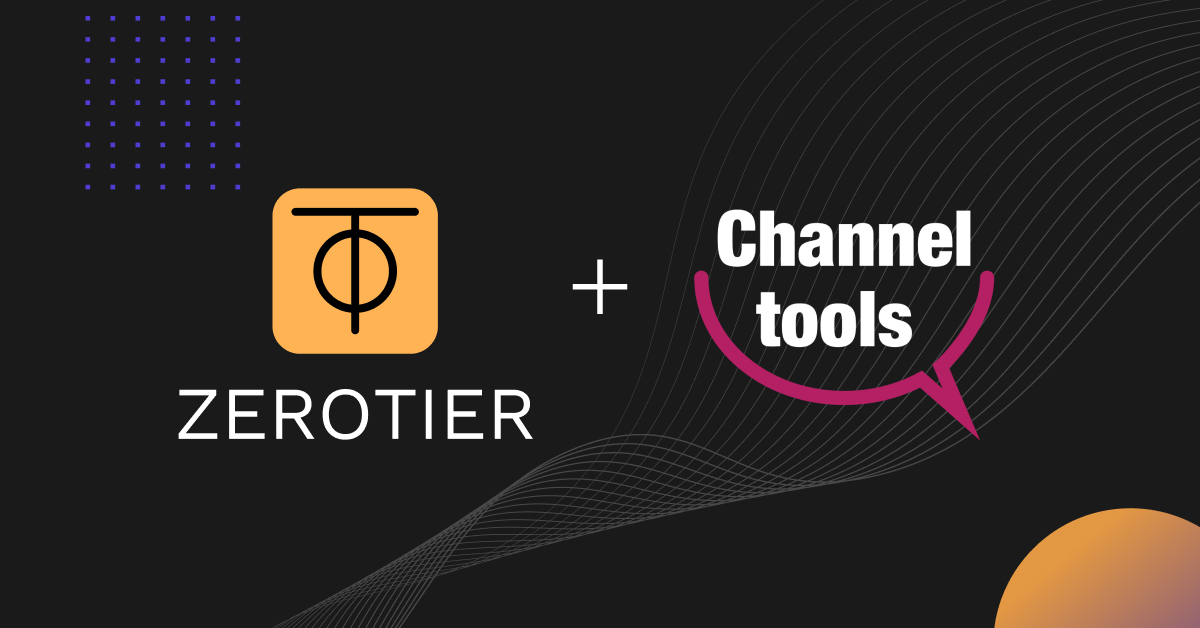 ZeroTier (@zerotier) on Twitter photo We’re excited to announce our partnership with
<a href="/ChannelTools/">Channel Tools</a>. Our latest collaboration will provide enterprises with a seamless, secure, scalable connectivity platform. #ZeroTier #CloudNetworking
apnews.com/press-release/… We’re excited to announce our partnership with
<a href="/ChannelTools/">Channel Tools</a>. Our latest collaboration will provide enterprises with a seamless, secure, scalable connectivity platform. #ZeroTier #CloudNetworking
apnews.com/press-release/…