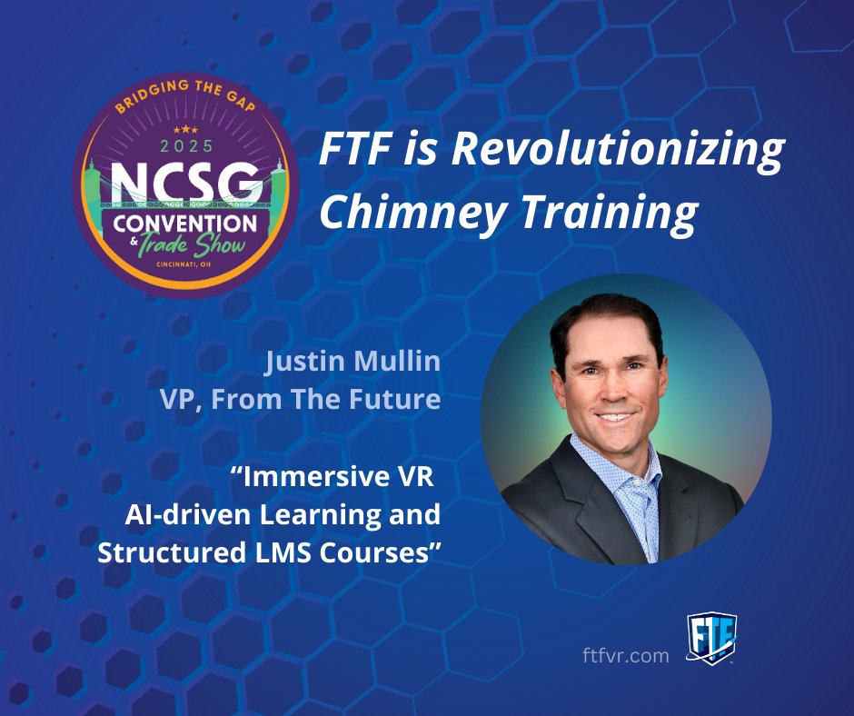 Speaking today: The NCSG training system integrates immersive #VR experiences, #AI-driven #learning, and structured #LMS courses to create a robust training environment.

zurl.co/Weg4X

#XR #enterpriseXR #emergingtechnology #VRtech #workplacetraining #VRpartner #FTFVR