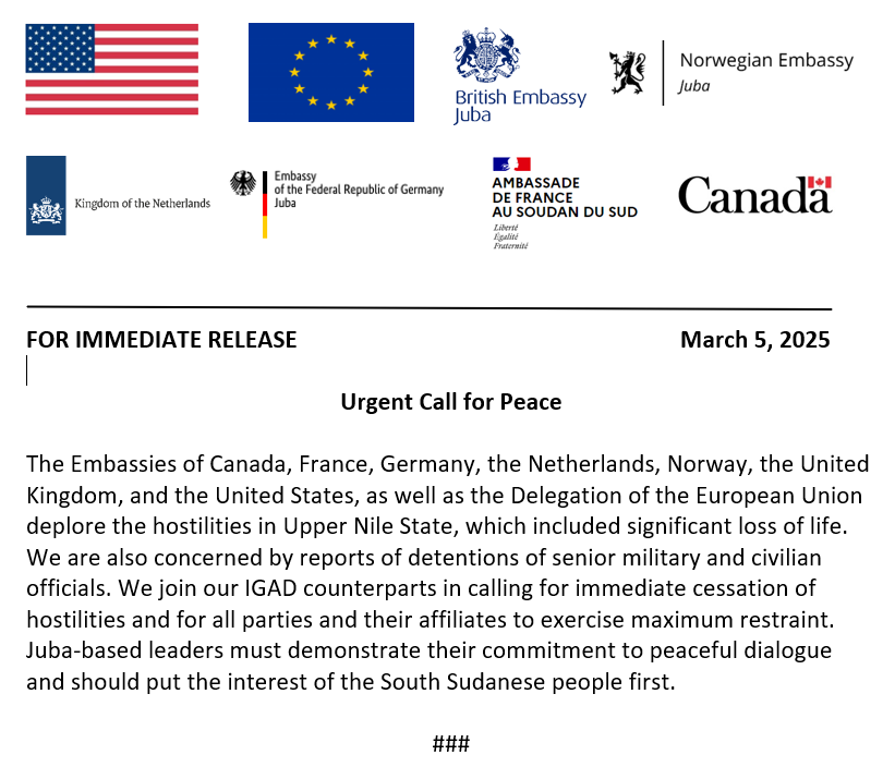 U.S. Embassy Juba, South Sudan tweet media