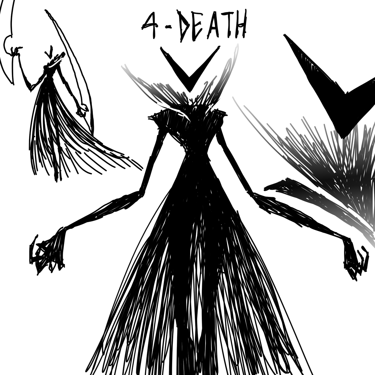 DotTextl's tweet photo. The concept of death as a divinity. She's cool :3
#oc #ocart #art https://t.co/AY2ETPAdxg