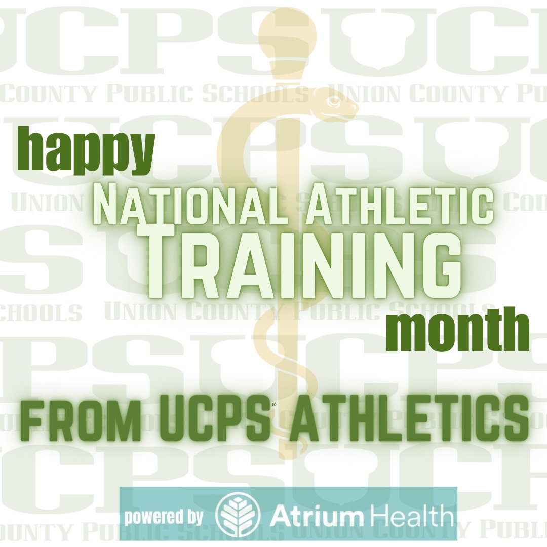 UCPS NC Athletics (@ucpsncathletics) on Twitter photo Thank you to all of our athletic trainers who keep our athletes healthy, active and performing at their best! Join us in thanking these important members of our athletic departments here in UCPS! <a href="/UCPSNC/">Union County Public Schools</a> <a href="/AGHoulihan/">Andrew G. Houlihan</a> <a href="/AtriumMSKI/">Atrium Health Musculoskeletal Institute</a> Thank you to all of our athletic trainers who keep our athletes healthy, active and performing at their best! Join us in thanking these important members of our athletic departments here in UCPS! <a href="/UCPSNC/">Union County Public Schools</a> <a href="/AGHoulihan/">Andrew G. Houlihan</a> <a href="/AtriumMSKI/">Atrium Health Musculoskeletal Institute</a>