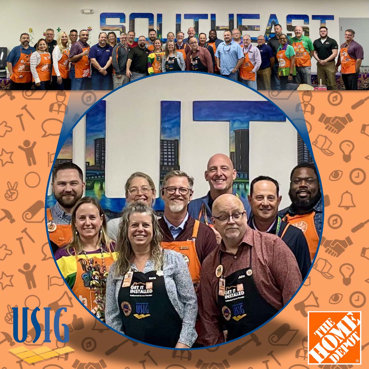 Great Pro meeting in Tampa! Excited to partner with Home Depot's Southeast FL team. 🌟 Positive vibes and productive conversations all around! We can find solutions for every project. 💼 Collaboration &amp; growth ahead! #ProMeeting #HomeDepotPartners #FlooringSolutions