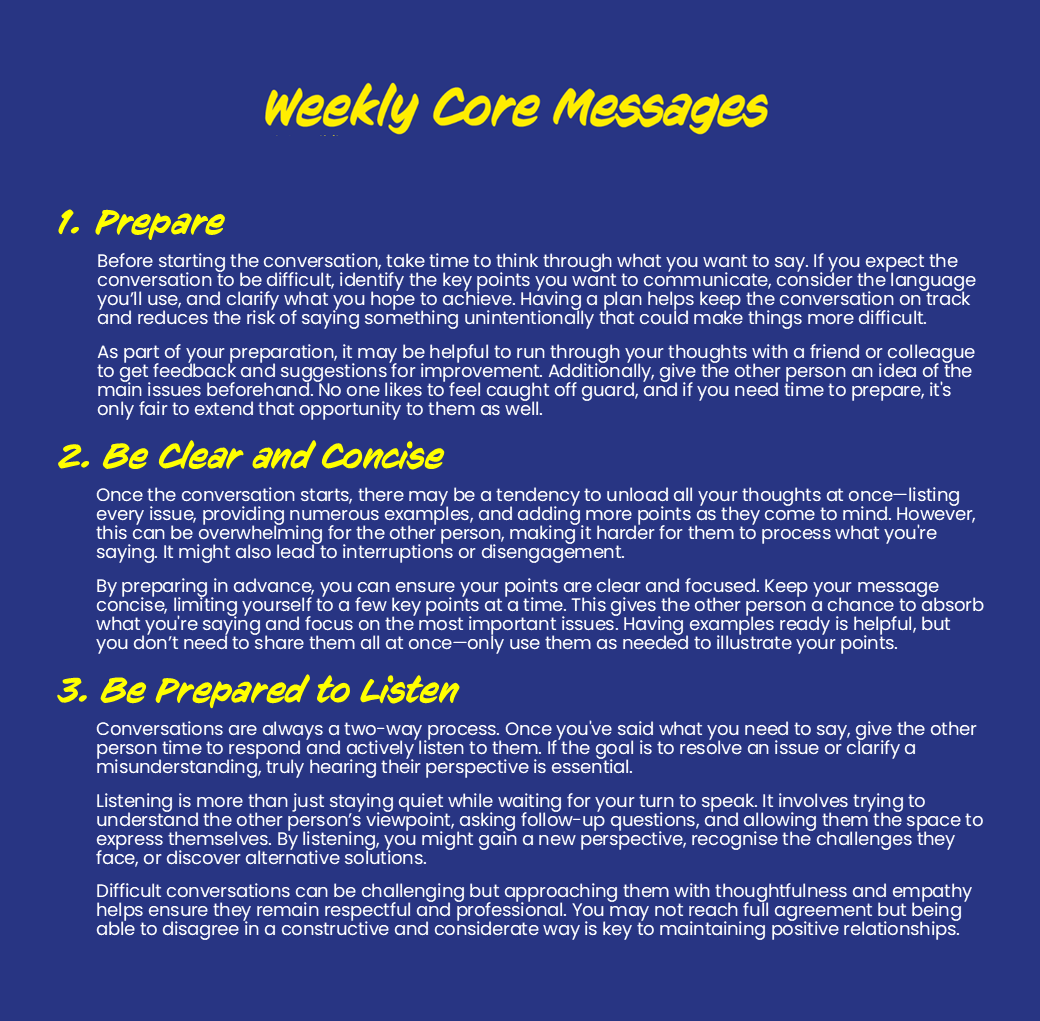 MpftSpecialist's tweet photo. Here are this week's #CoreMessages 👇 https://t.co/yKS4eqQav8