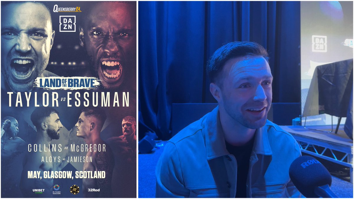 S8CTV_hayden's tweet image. JOSH TAYLOR INTERVIEW
Was great to speak with @JoshTaylorBoxer in Glasgow today at the #TaylorEssuman launch press conference!
We speak
Ekow Essuman fight
Signing with Frank Warren
Moving up to 147
Easter Road plans
Scottish boxing
+ more
⬇️
youtu.be/L-qd6hJpOhQ?si…
