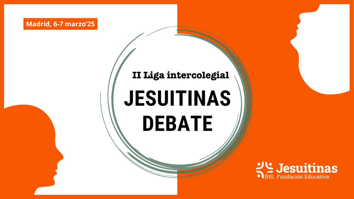 🗣️ II Liga intercolegial 💬
Todo listo para que mañana arranque la segunda edición de #JesuitinasDebate.

Más de 70 jóvenes de ESO y Bachillerato de 9 de nuestros colegios forman los 14 equipos participantes en esta liga de #DebateAcadémico

Más info ⤵️
debate.jesuitinas.es