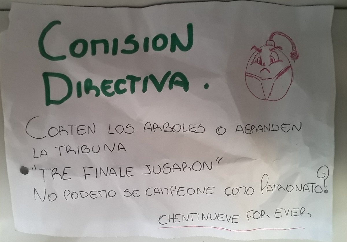 Increible la nota que les dejaron...
Esa bomba si que intimida.