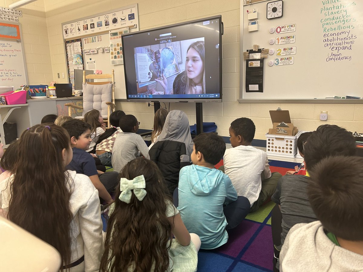 We have had so many amazing guest readers come in this week for Read Across America Week. Mrs. Kirby’s 2nd grade class had the ultimate surprise today when Mrs. Kirby herself joined them on Zoom to read a book from home with her new baby!! <a href="/LVBESPrincipal/">Chris Robertson</a>