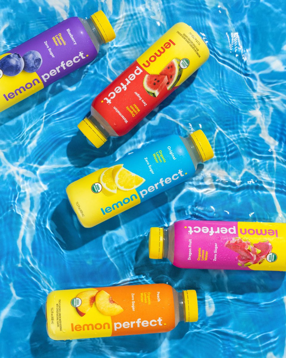 lemonperfect's tweet image. Our new packaging tastes even better than it looks. Now with even more lemon in every bottle!