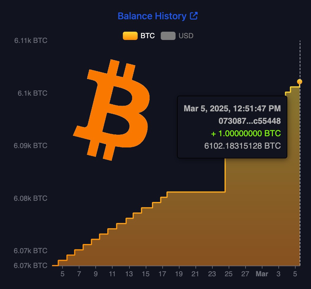 JUST IN: 🇸🇻 El Salvador bought another bitcoin for their strategic reserve 👀