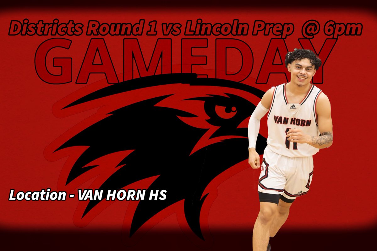 🚨🚨🚨🚨ATTENTION DUE TO A POWER ISSUE, THE LOCATION OF TONIGHTS GAME HAS BEEN MOVED TO VAN HORN HS

GAMEDAY! Round 1 of Districts‼️
🆚Lincoln Prep 
📍Van Horn HS
⏰Varsity -6pm

Digital Tickets must be bought prior or at the door. No cash 

mshsaa.hometownticketing.com/embed/event/32…