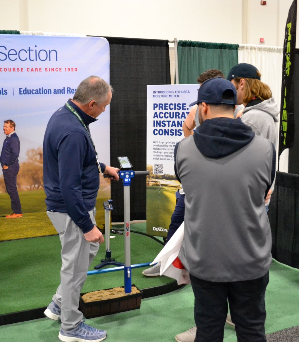 USGAGrnSection's tweet image. We're at #NERTC25 this week teaching classes and talking tools at the trade show. Learn more about our products and services 👉gsshop.usga.org